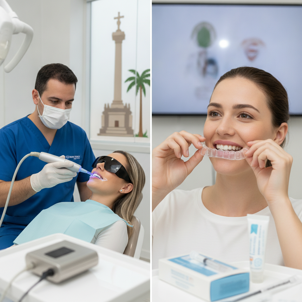 Clareamento a Laser ou Caseiro: Qual o Melhor em Itu SP?